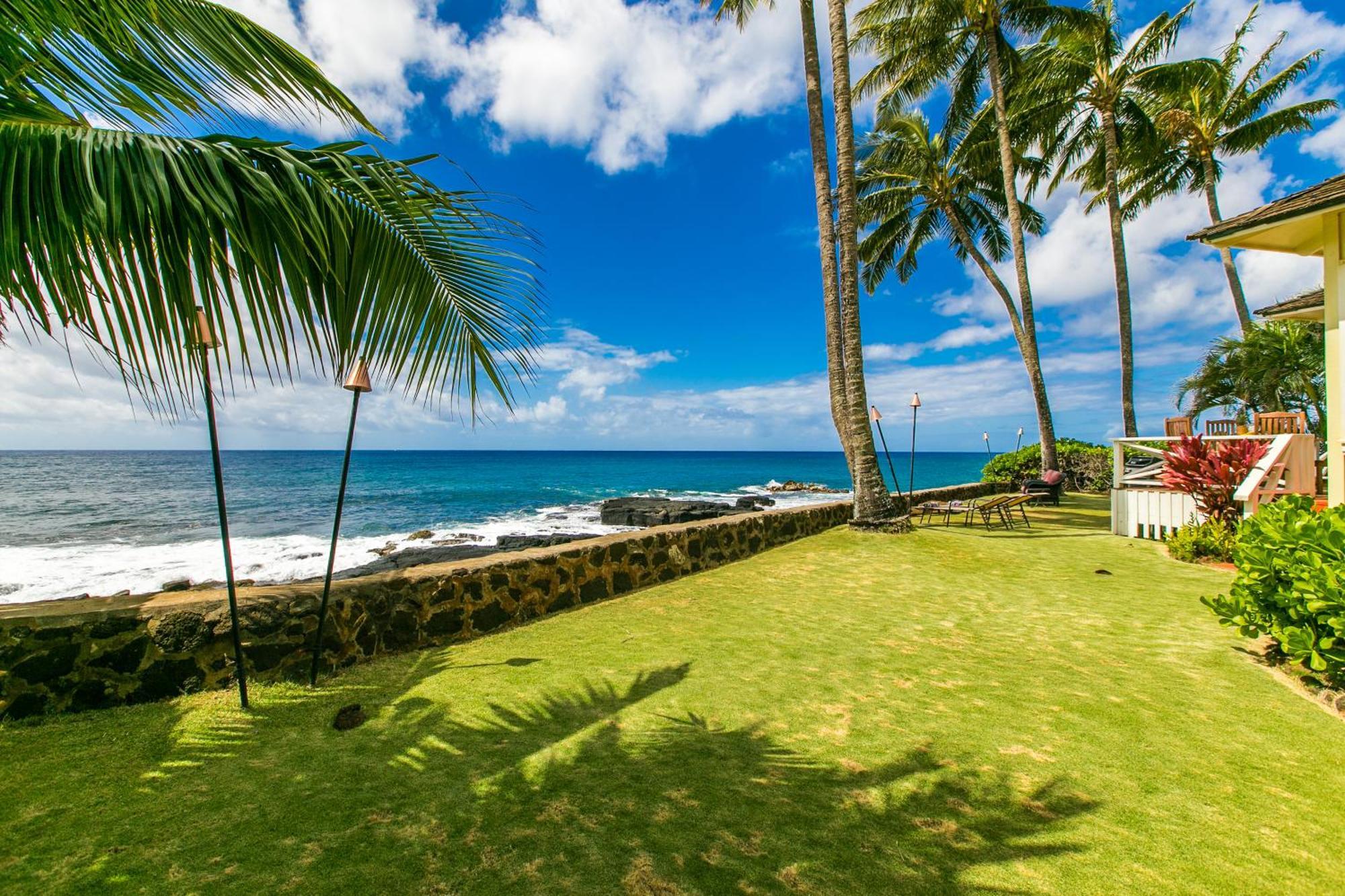 2Br Oceanfront Cottage In Poipu- Alekona Kauai コロア エクステリア 写真